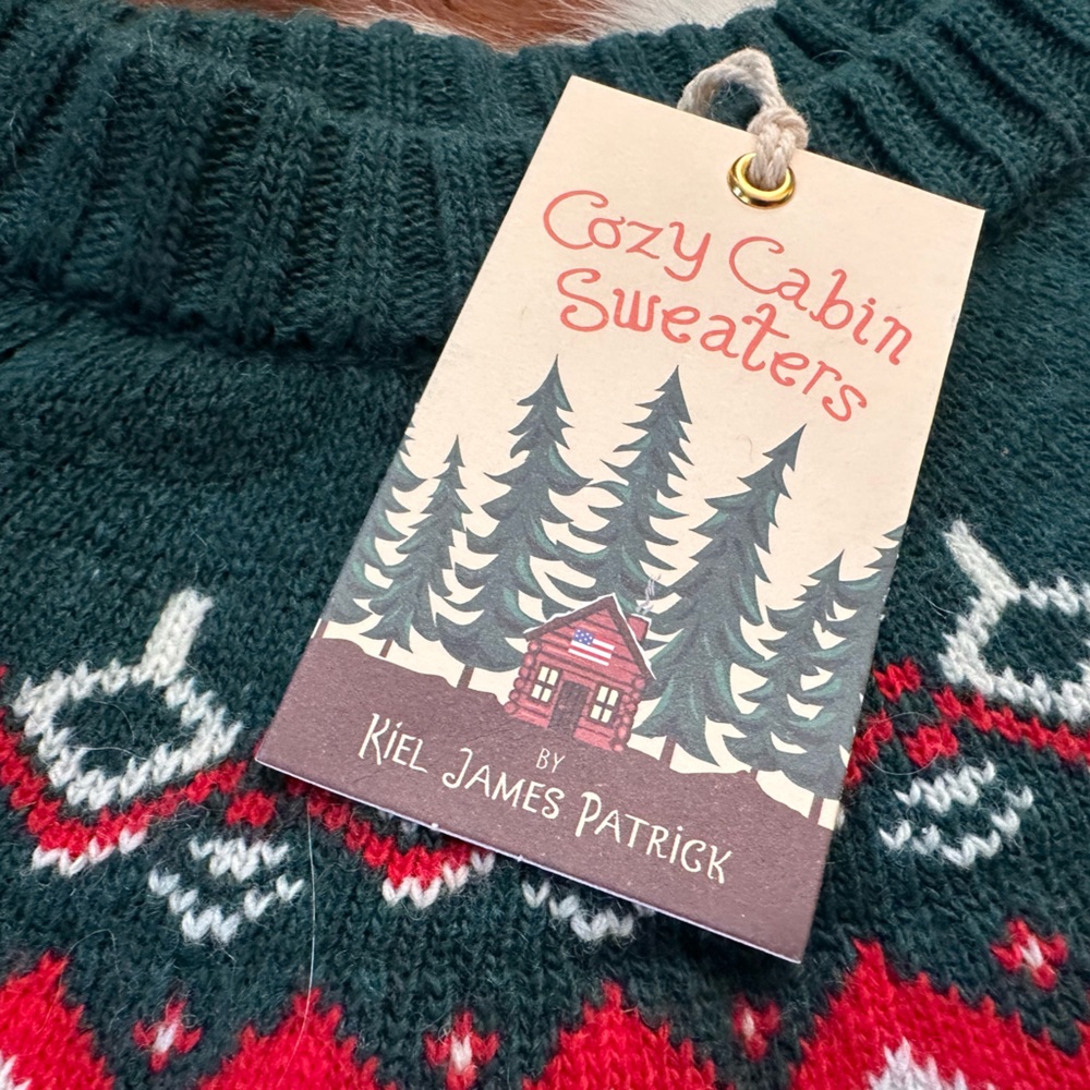 NWT KIEL JAMES PATRICK GRISWOLD COZY CABIN SWEATER | sz L - Picture 8 of 12